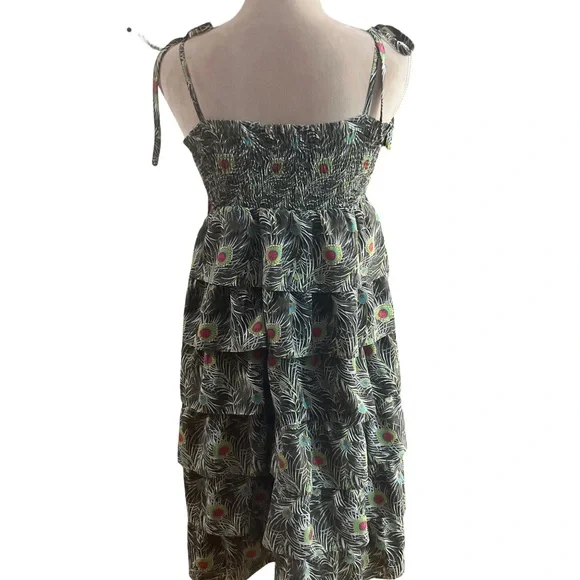 Liberty of London for Target Ruffled Peacock Sundress Size XS - Picture 4 of 9